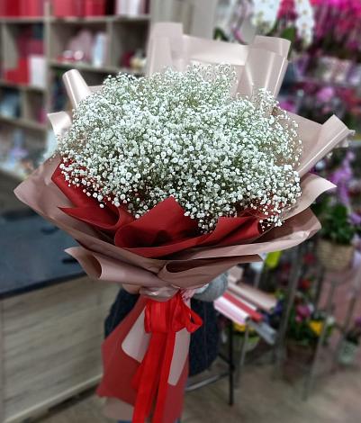 Букет цветов из: Гипсофила в Дивноморское