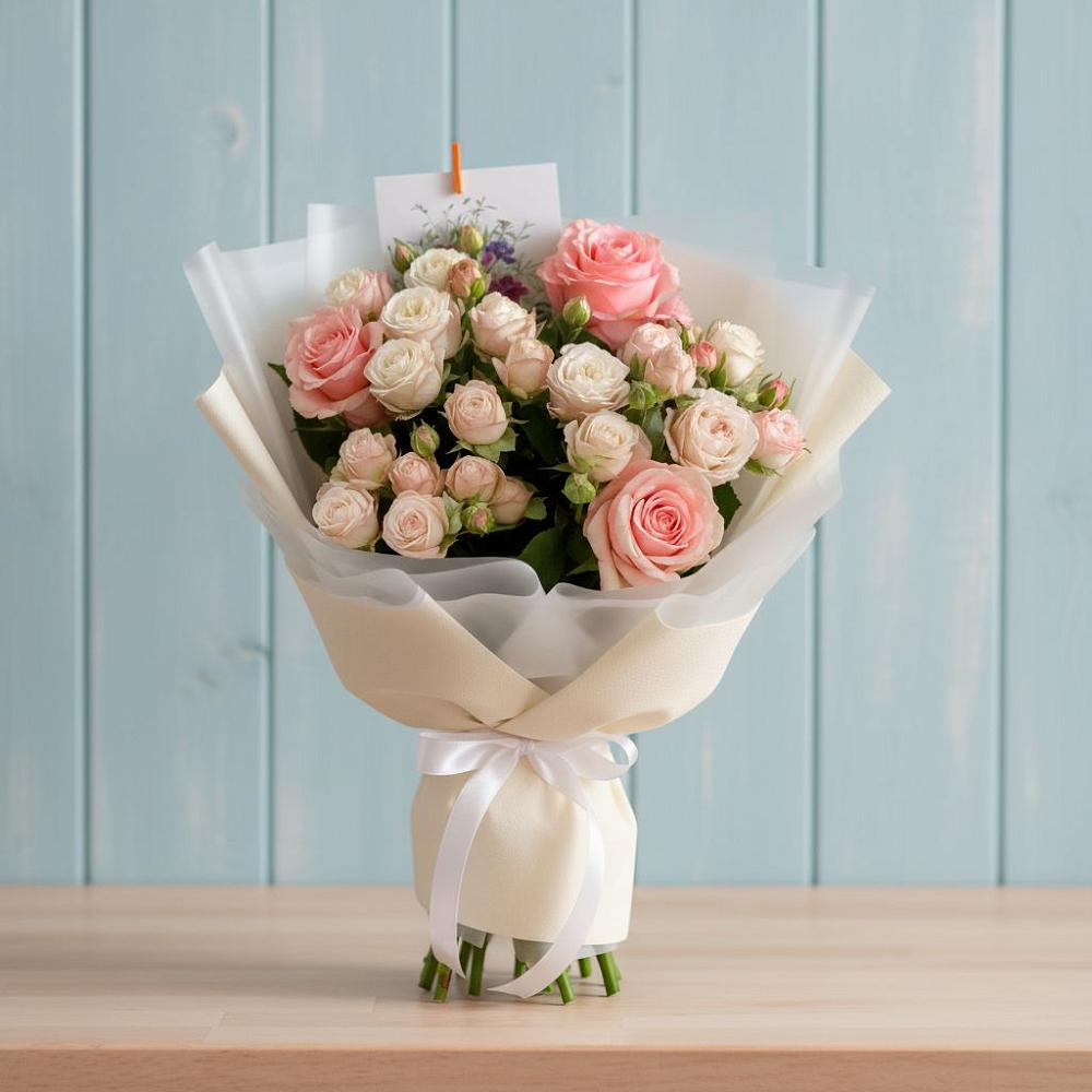 Букет цветов из: Розы в Дивноморское