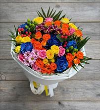 Букет цветов из:  Розы и Хризантемы в Дивноморское