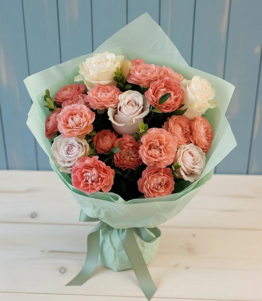 Букет цветов из: Розы в Дивноморское