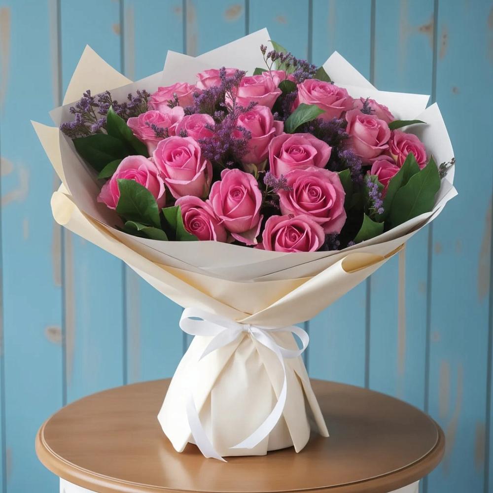 Букет цветов из: Розы в Дивноморское