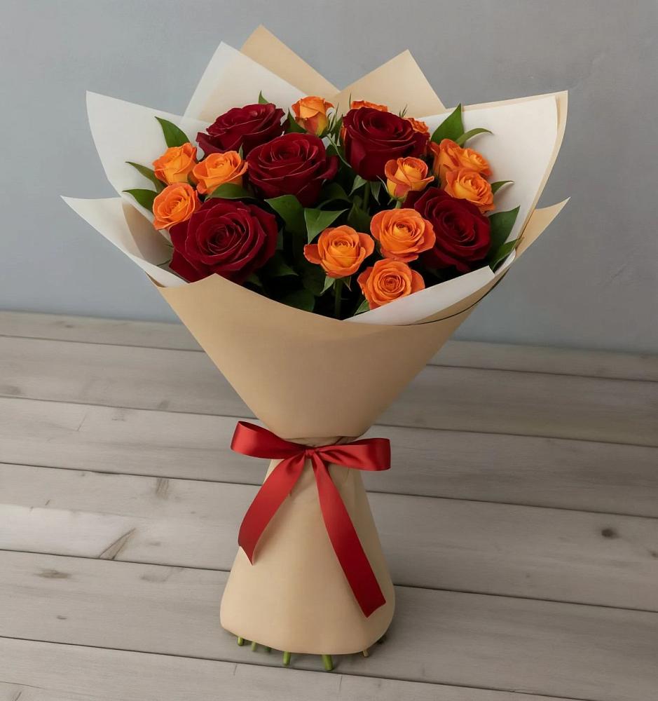 Букет Любовь и восторг в Дивноморское